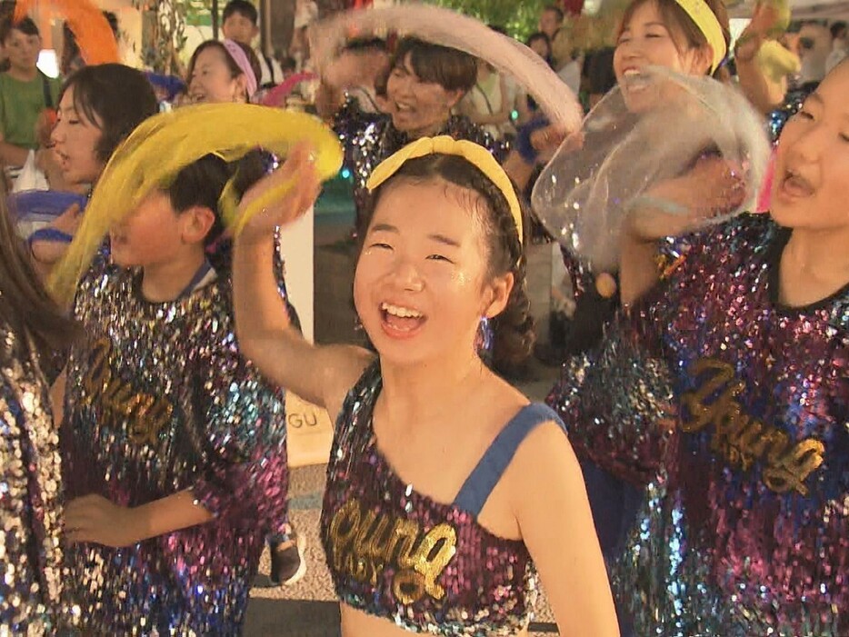 「豊田おいでんまつり」の総踊り 2024年7月27日