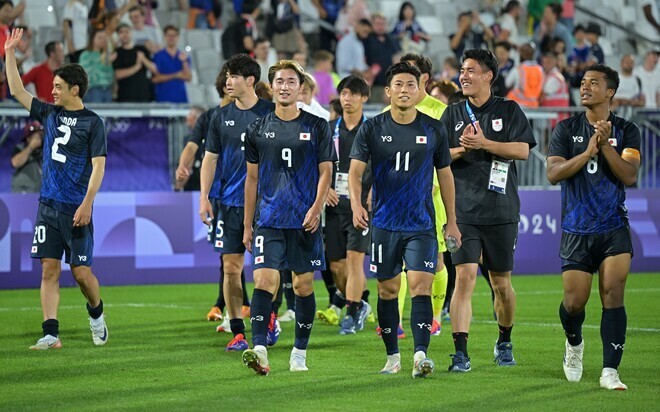 開幕２連勝を果たした日本。無傷のまま決勝まで勝ち上がれるか。写真：金子拓弥（サッカーダイジェスト写真部／JMPA代表撮影）