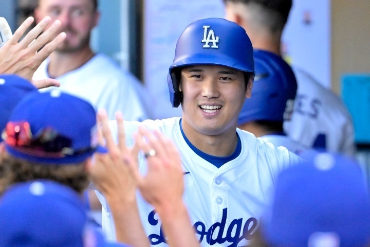 大谷は４試合ぶりに今季30号を放った。(C)Getty Imags