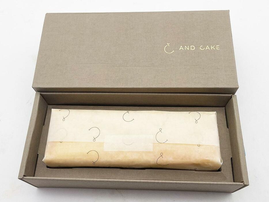 「AND CAKE」の『チーズケーキ三ヶ日みかん』3456円（税込・送料別）