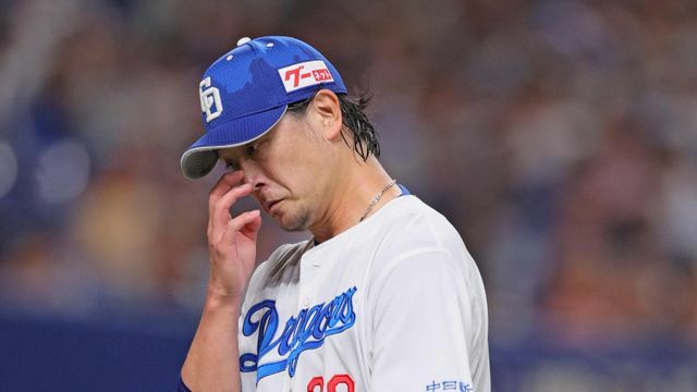 中日の涌井秀章投手(写真：時事)