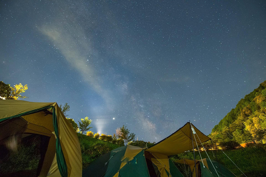 星空の美しさが特徴