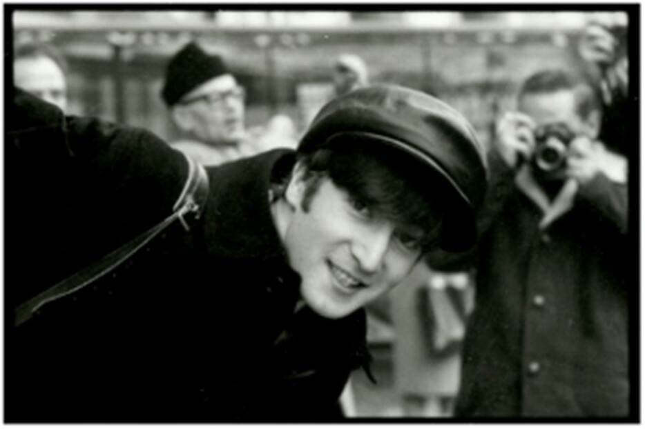 John Lennon. Paris, January 1964 © 1964 Paul McCartney under exclusive license to MPL Archive LLP