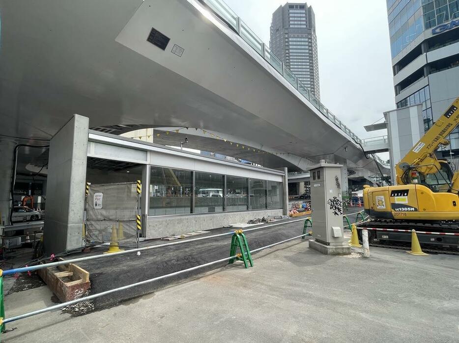 新たに開通する「渋谷駅西口地下歩道」出入り口