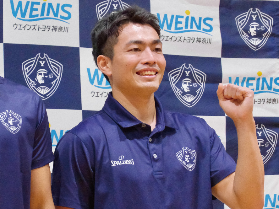 今シーズンもキャプテンを務める横浜BCの森井健太