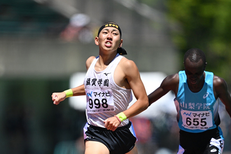 男子800mで衝撃的な日本記録を樹立した落合晃