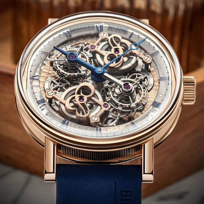 スイスの高級時計ブランド“ブレゲ”は、ブランド創業者“アブラアン-ルイ・ブレゲ”による 1801年6月26日の発明に敬意を表した腕時計“クラシック ダブルトゥールビヨン 〈ケ・ド・ロルロージュ〉 5345 ”を発表した。