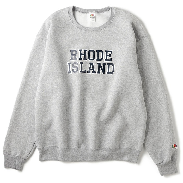 RHODE ISLAND SWEAT　6,490円（税込）