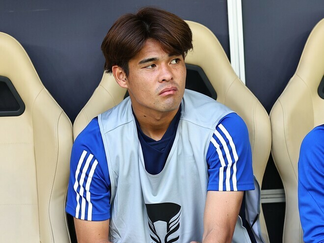 不同意性交容疑で逮捕されたと報じられた佐野。写真：梅月智史（サッカーダイジェスト写真部）