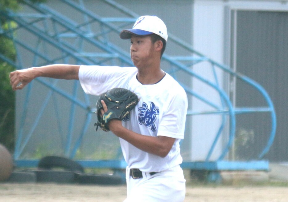 靏田 大地遊撃手（祐誠）