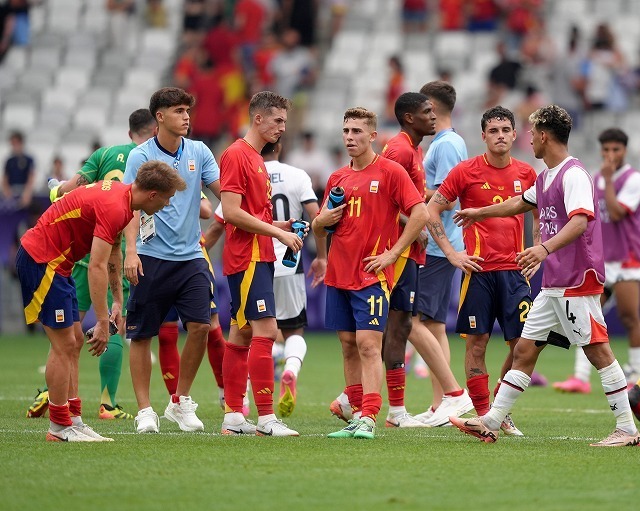 エジプトに１－２で敗れたスペイン。２位通過となった。（C）Getty Images