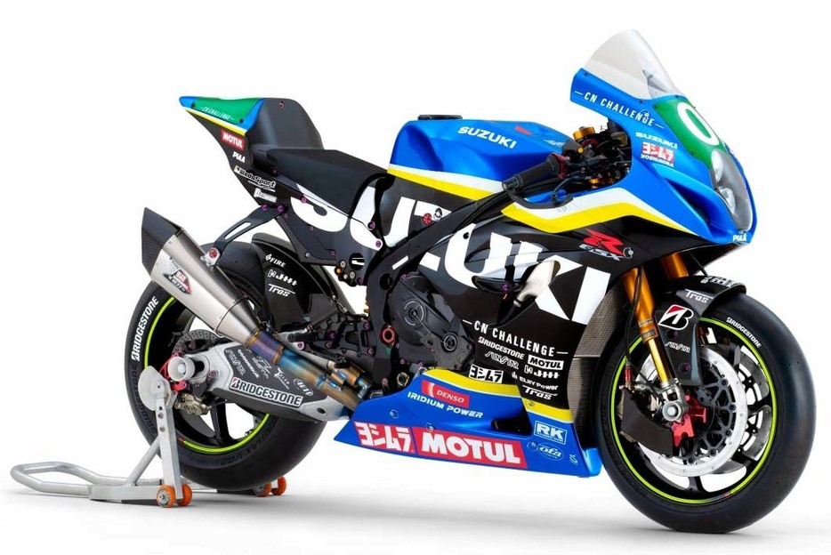 スズキは、2024年の鈴鹿8耐に「チームスズキCNチャレンジ」として、GSX-R1000RのヨシムラSERT MOTUL EWC仕様をベースとしたカーボンニュートラル仕様で参戦する。