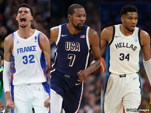 NBAで活躍するスタープレーヤーが予選第1戦から存在感を示す［写真］＝Getty Images