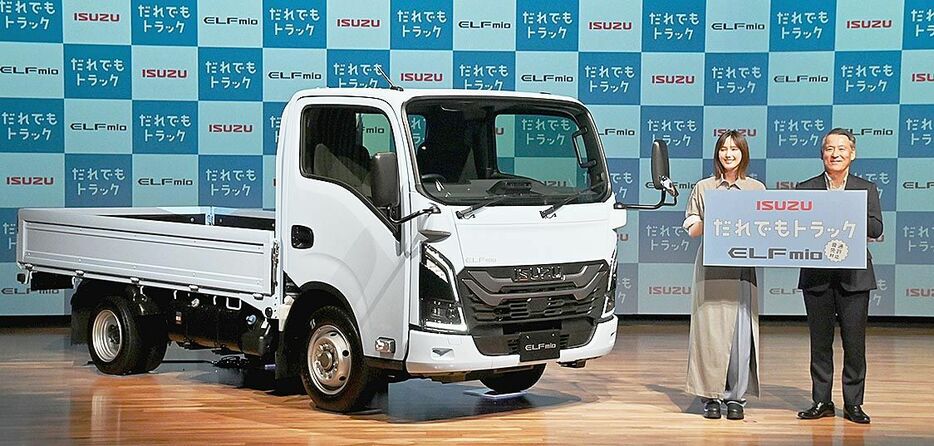 いすゞ、普通免許で運転できる「エルフミオ」のディーゼル車を7/30に発売　最大積載量は1.35t