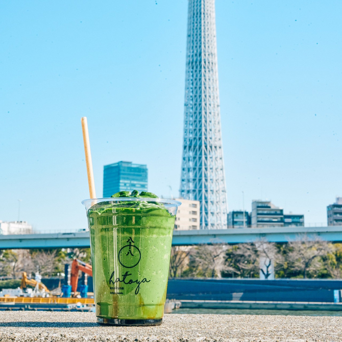 「八十八シェイク」900円＋「泡抹茶」トッピング350円