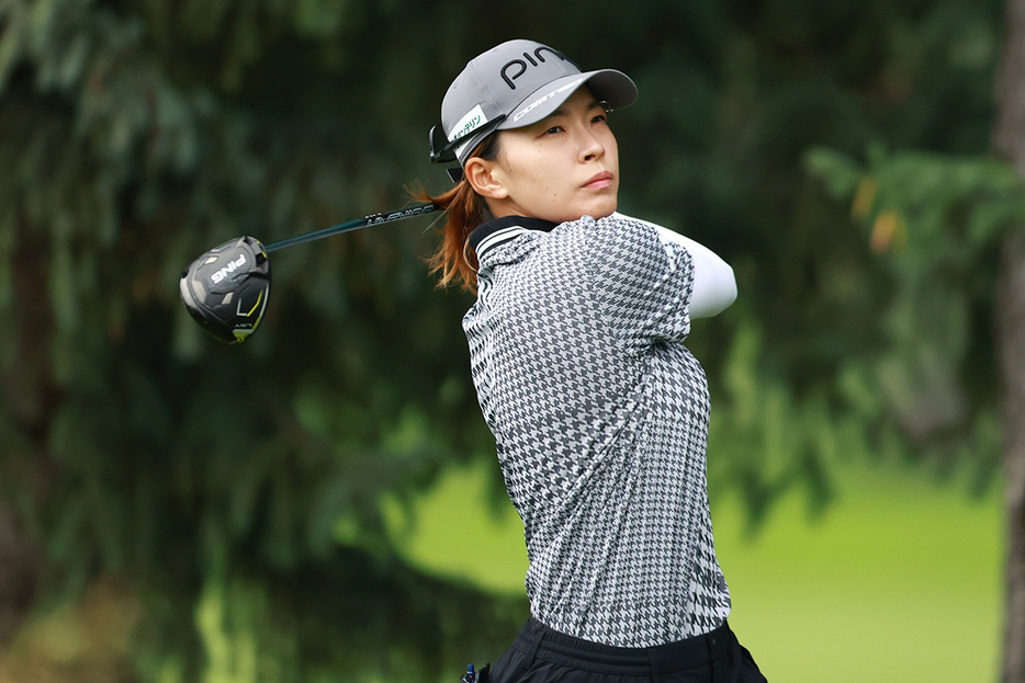 渋野日向子は予選通過圏外でのスタート(Vaughn Ridley／Getty Images)