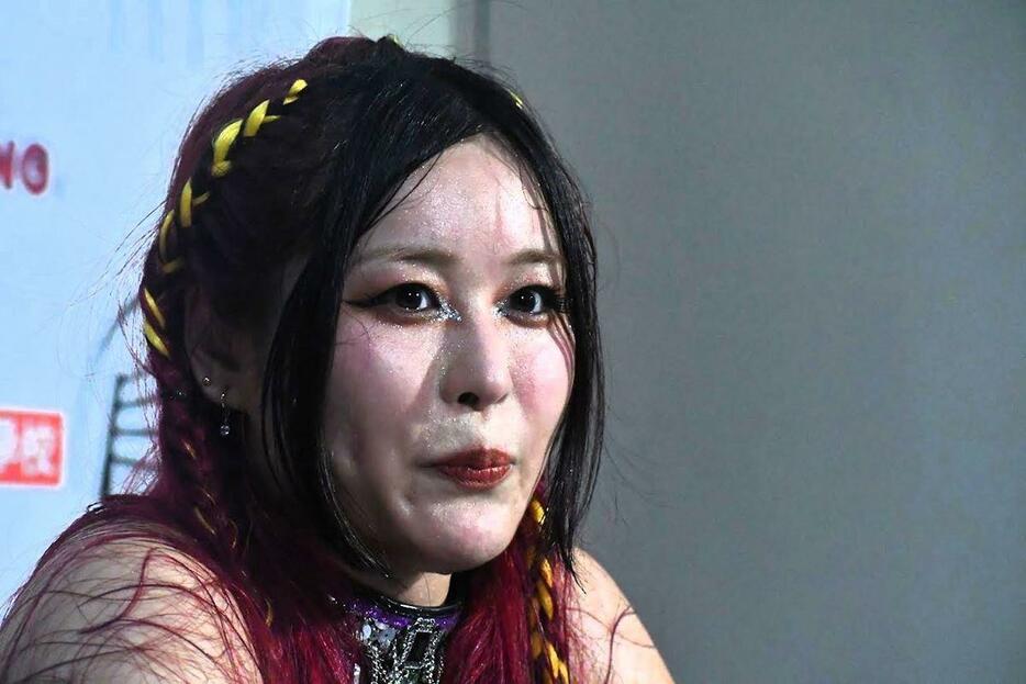 両国の観衆を魅了したWWEスーパースターのイヨ・スカイ