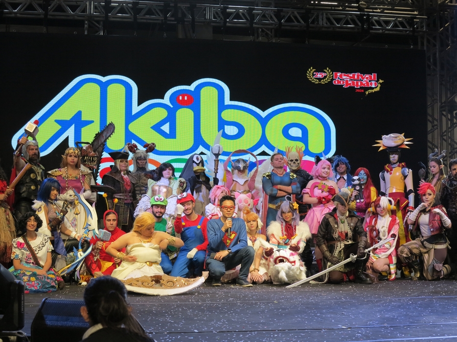 コスプレ大会「Akiba Cosplay com Kendi Yamai」出演者たち