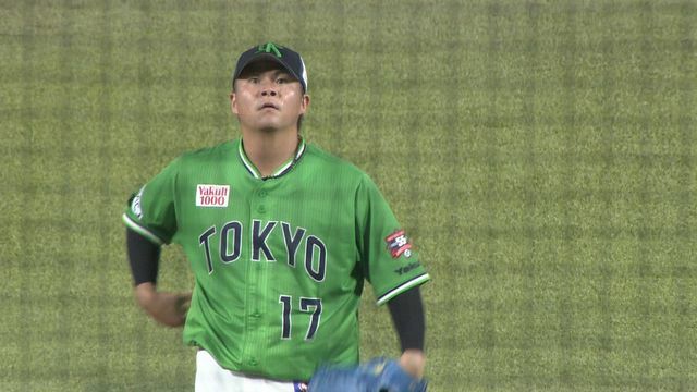 5日巨人戦で3失点を喫したヤクルト・清水昇投手