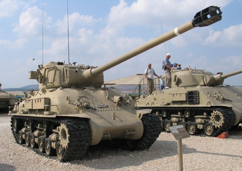 イスラエルが開発した戦後改造型M4シャーマンの戦車型の最終モデルとなったM51アイシャーマン（スーパーシャーマン）。研究者たちの間では「究極のシャーマン」などと呼ばれることもある。もちろん同国ではすでに退役済みだ。