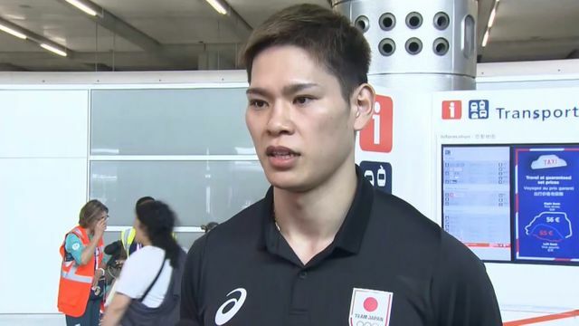 バレーボール男子日本代表・西田有志選手