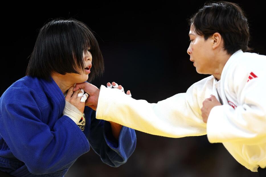 柔道女子57キロ級決勝でも判定について議論が巻き起こっている(C)Getty Images