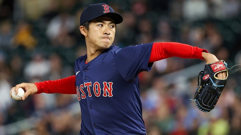 レッドソックスからDFAとなった上沢直之（MLB Advanced Media）