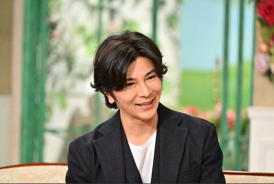 7月16日放送の「徹子の部屋」に出演した武田真治さん＝テレビ朝日提供