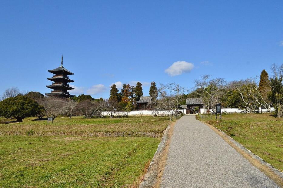 岡山県総社市の備中国分寺(wikimedia commons)