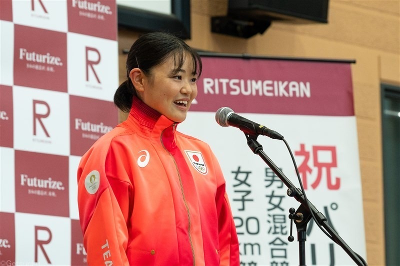 パリ五輪女子競歩代表の柳井綾音（立命大）