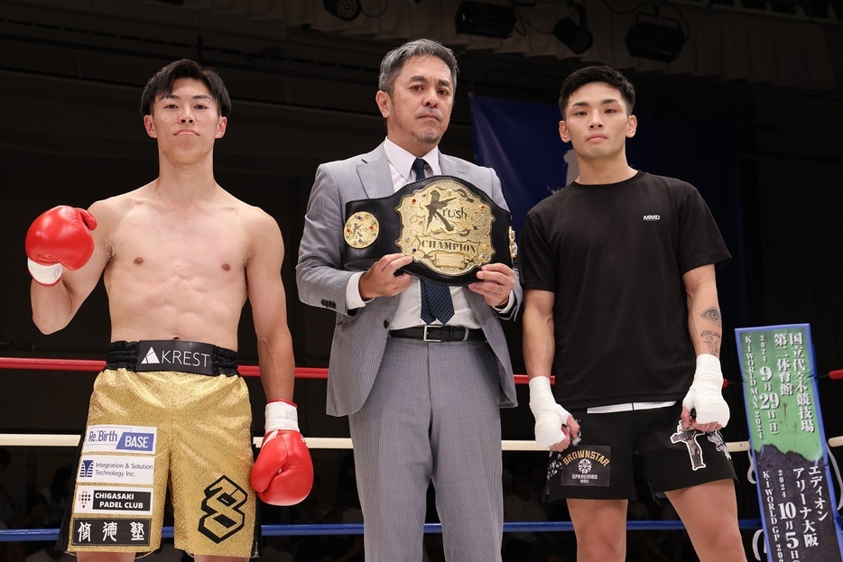 決勝は黒川瑛斗（左）と白幡裕星の対戦に（撮影・上岸卓史）