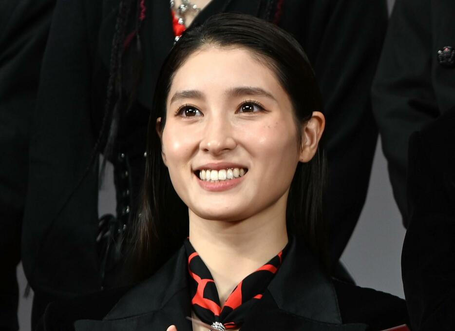 映画「赤羽骨子のボディガード」の完成披露試写会「赤羽骨子FES.」に出席した土屋太鳳さん