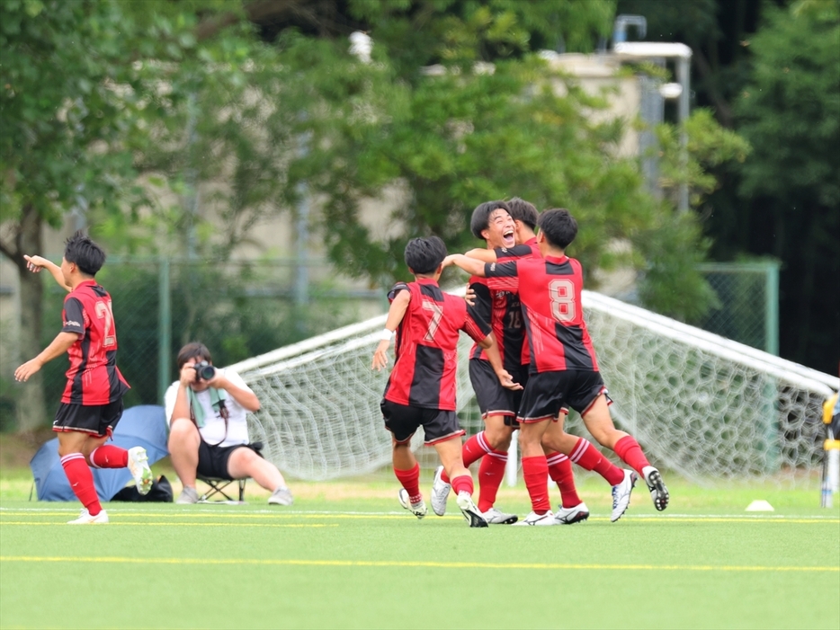 MF山下魁心(3年=FC岐阜U-15)が決勝ゴール(HIGH SCHOOL SOCCER YEARBOOK)