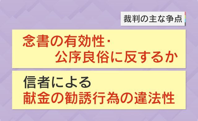 もう一つの争点「信者による献金の勧誘行為の違法性」