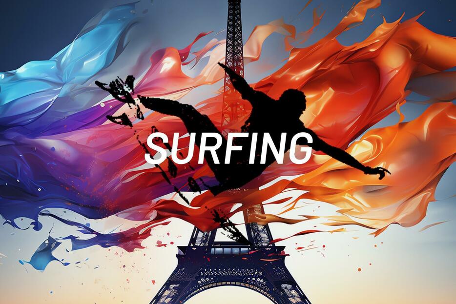 PARIS2024 Surfing ©︎FINEPLAY