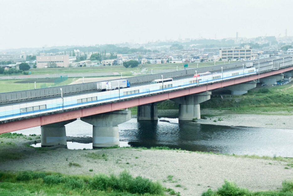 1968年に開通した東名多摩川橋。（画像：NEXCO中日本）