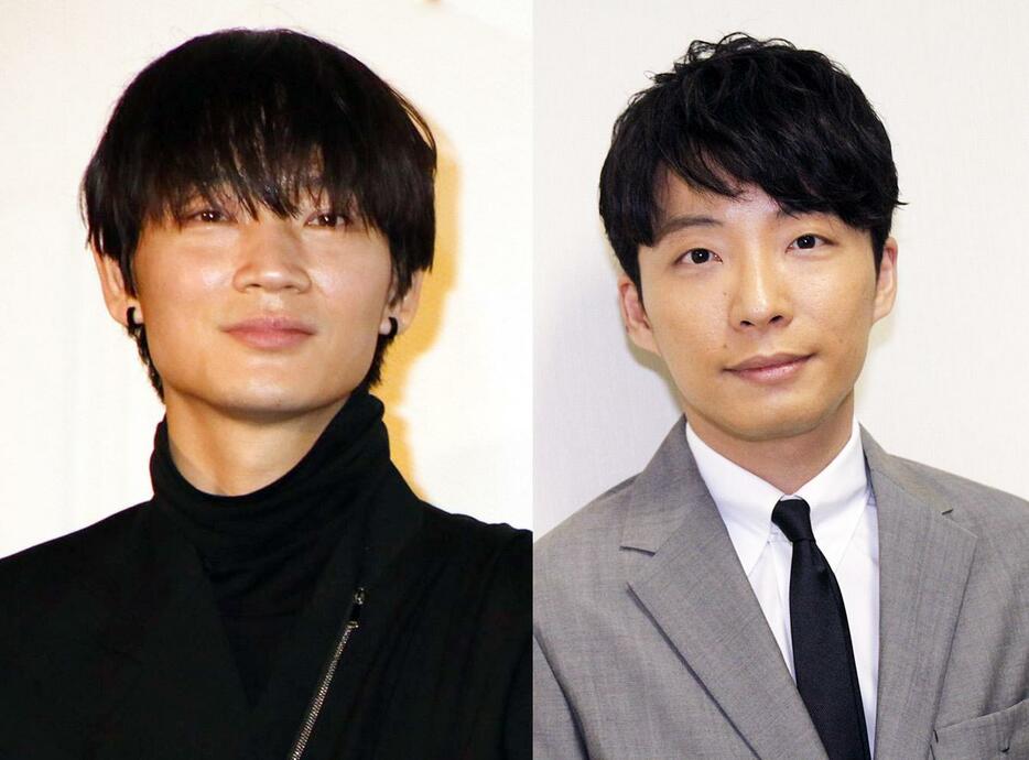 綾野剛さん（左）と星野源さん