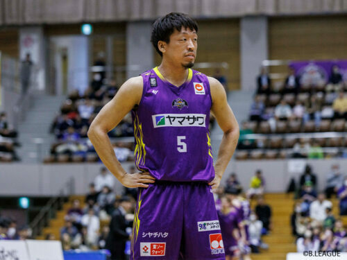 山形ワイヴァンズが柳川龍之介の現役引退を発表 [写真]＝B.LEAGUE