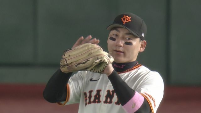 得点を阻止した丸佳浩選手(画像:日テレジータス)