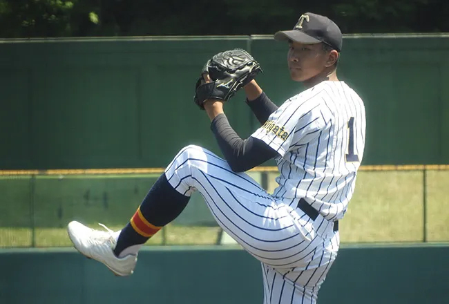 帝京長岡・茨木佑太投手　※写真は過去の取材より