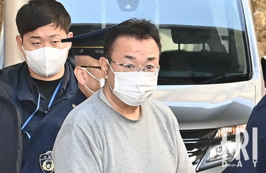 逮捕後、送検された時の「しぶちかの父」