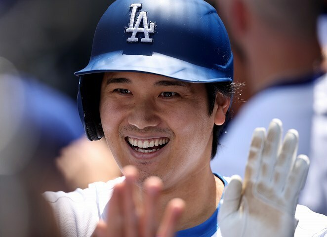 大谷をはじめ６人がオールスターゲームに出場するドジャース。(C) Getty Images