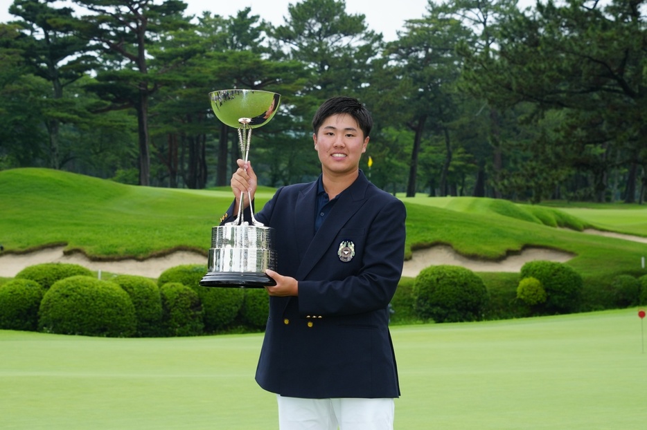 史上最年少優勝を果たした松山茉生選手(撮影/岡沢裕行)