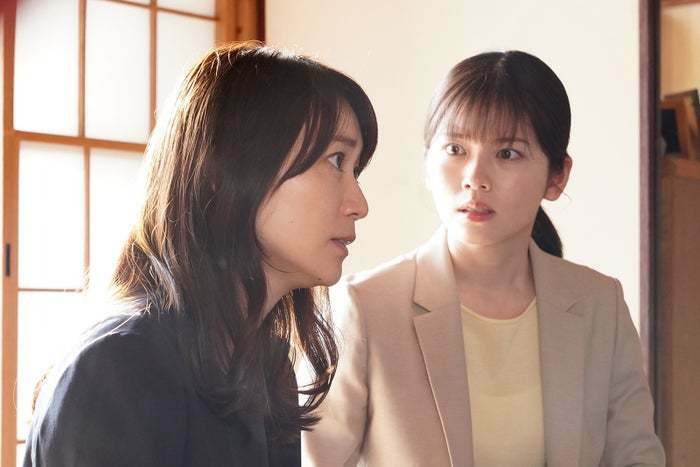 大島優子、小芝風花「GO HOME～警視庁身元不明人相談室～」第2話より（C）日本テレビ