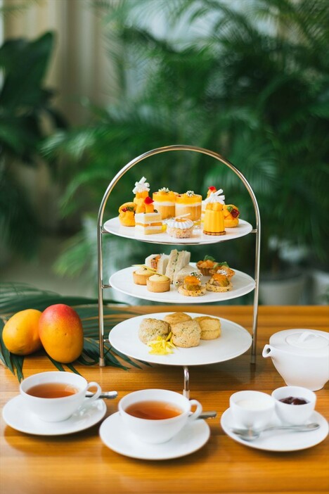 旬の素材を贅沢に。こだわりの詰まった「MANGO EDITION AFTERNOON TEA」