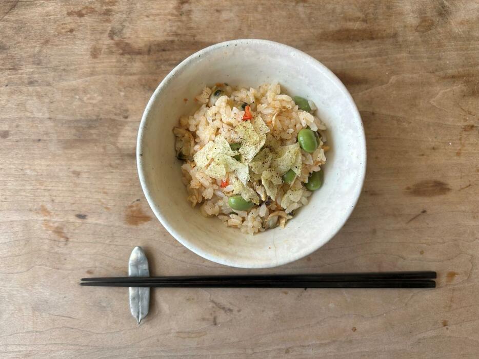 アサリとトマトの炊き込みご飯