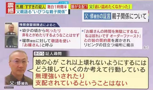 検察側も“歪な親子関係”を認識