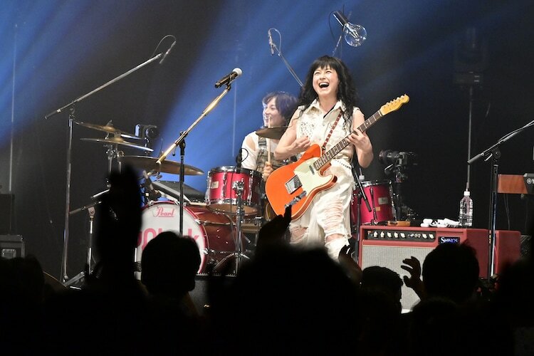 「KAORI KISHITANI 40th Anniversary LIVE TOUR 2024 "57th SHOUT!"」東京・Zepp DiverCity（TOKYO）公演の様子。（Photo by MASAHITO KAWAI）