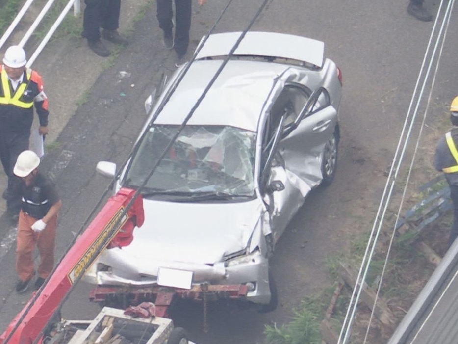 事故があった現場 岐阜県岐南町