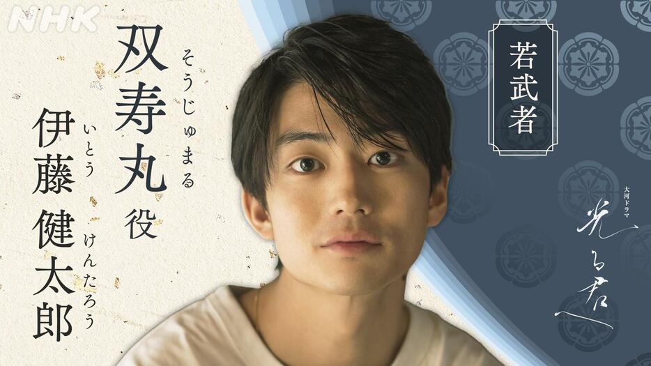 NHK大河ドラマ「光る君へ」に出演する伊藤健太郎さん（C）NHK